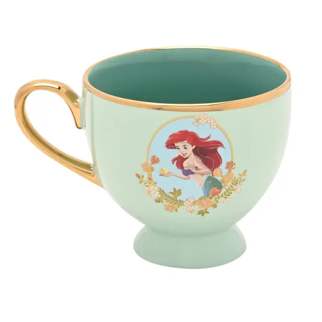 Κούπα + πιατάκι τσαγιού κεραμικά DISNEY PRINCESS - Ariel - Tea Cup + Saucer 200ml DI2364 3