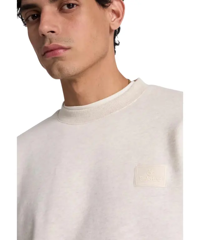 Timberland - Ανδρικό Φούτερ Silicon Badge Bb TBC0YHBC-546 Μπεζ - S 3