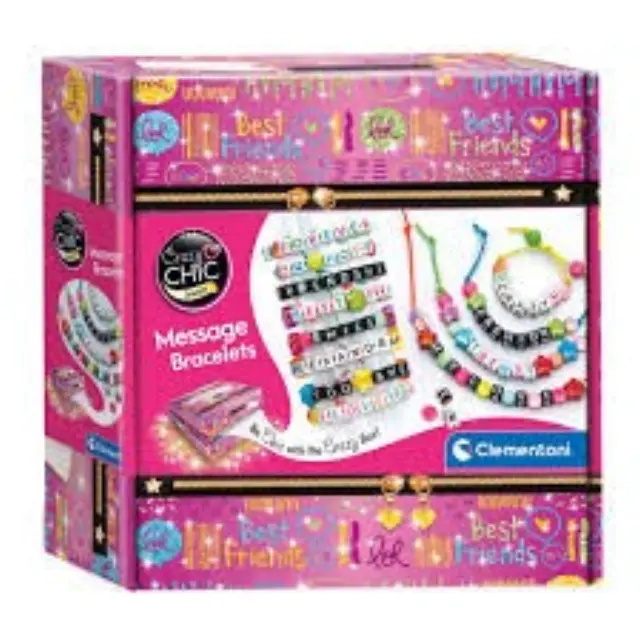 Clementoni® Crazy Chic Message Bracelets Κοσμήματα