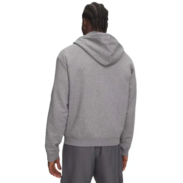 Under Armour Men's Rival Fleece Full-Zip Hoodie Γκρι 6013451-026 (Under Armour) 2