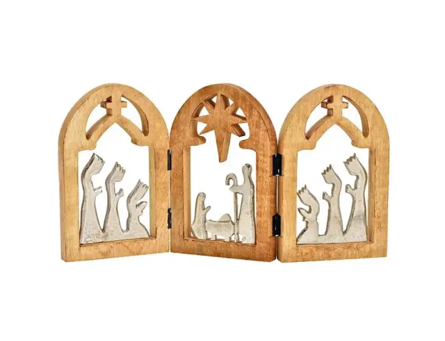 Διακοσμητική Φάτνη με διαστάσεις 25x2x49cm 10033901 2