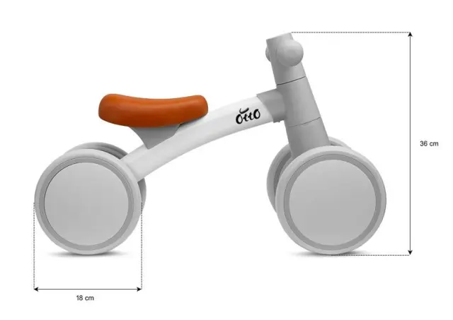 TOYZ Ποδήλατο Ισορροπίας OTTO Ροζ 2
