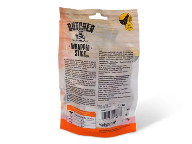 Vadigran Butcher BBQ Chicken Wrapped Stick Mini 70 gr 2
