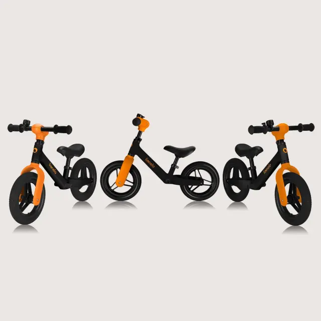 Lionelo Toni Ποδήλατο Ισορροπίας Black Orange 3