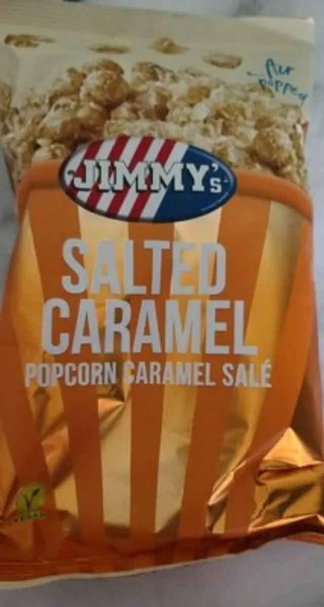 Jimmy's Salted Caramel Popcorn 150gr