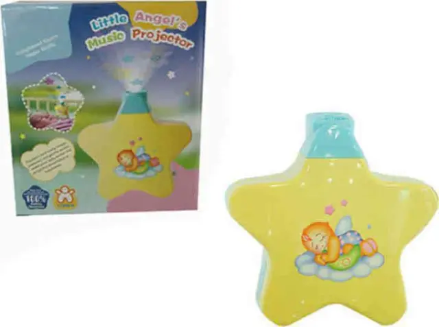 Φωτιστικό Projector με Προβολή Αστεριών Little Angels Moni 8661 3800146257422 2
