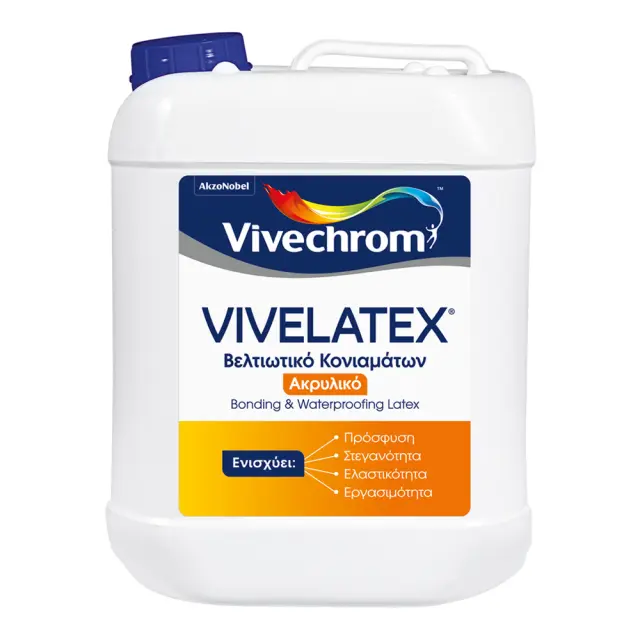 VIVECHROM ΒΕΛΤΙΩΤΙΚΟ ΚΟΝΙΑΜΑΤΩΝ VIVELATEX 1LT