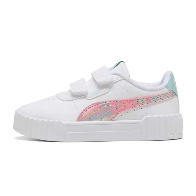 Puma Girl's Carina 3.0 Space Belle V (PS) Άσπρο - Ροζ 402806-01 (Puma)
