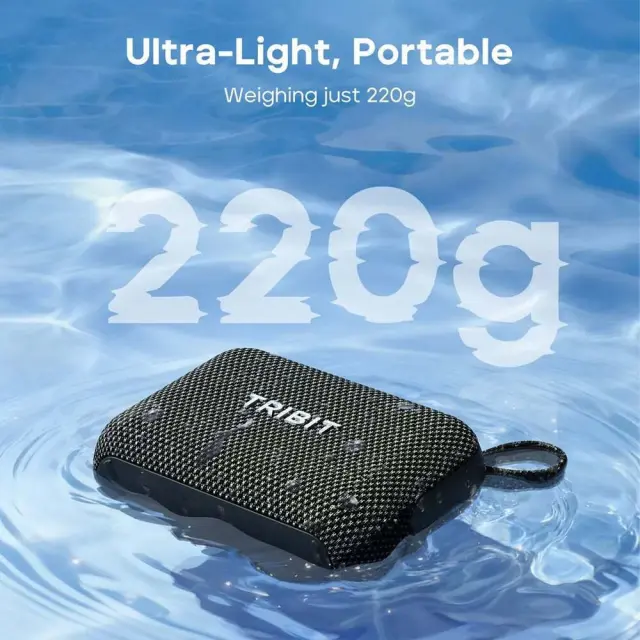 Tribit PocketGo BTS68 Ποιοτικο και Δυνατο Bluetooth Speaker Black IP68 7W – Φορητό Αδιάβροχο Ηχείο με 20h Μπαταρία 2