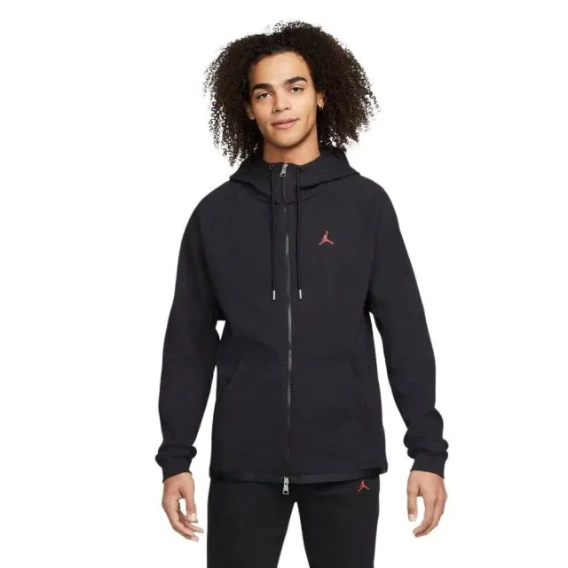 Jordan Essentials Warmup Ανδρικό Μπουφάν DJ0886-010 Μαύρο