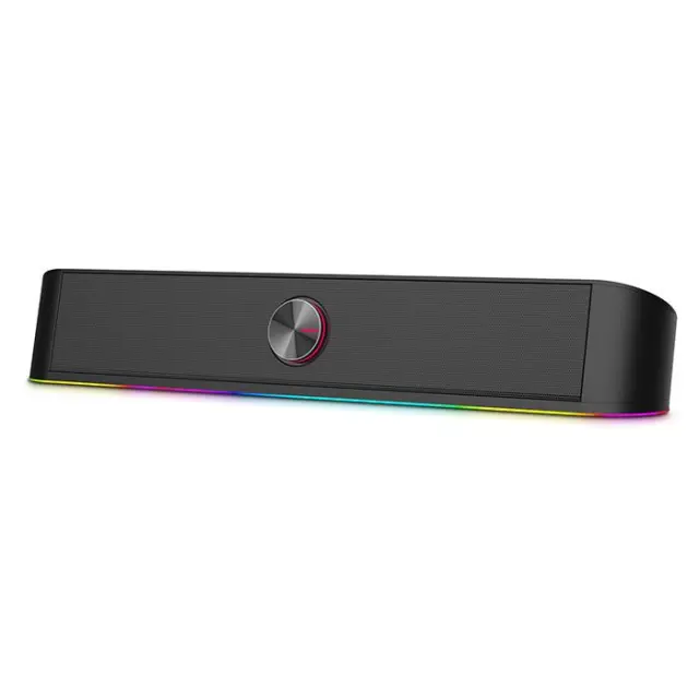 RGB Soundbar PC Speaker 2.0, 6W.