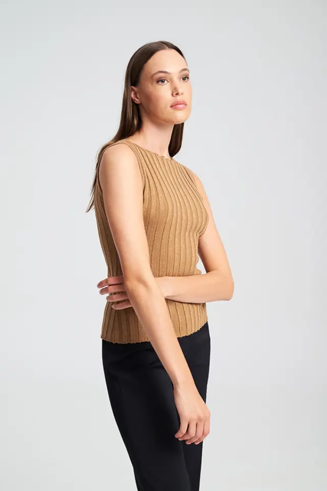 Πλεκτό Top με Λάμψη RUBI SWEATER - XS 2