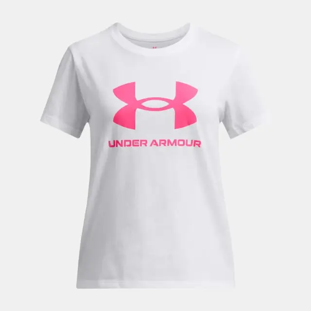 Under Armour Big Logo ΠΑΙΔΙΚΗ ΜΠΛΟΥΖΑ (1389756-100) - Λευκό