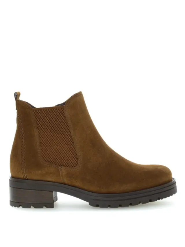 Gabor Μποτάκια Γυναικείο δέρμα suede Καφέ GAB/52781 43-COGNAC 3