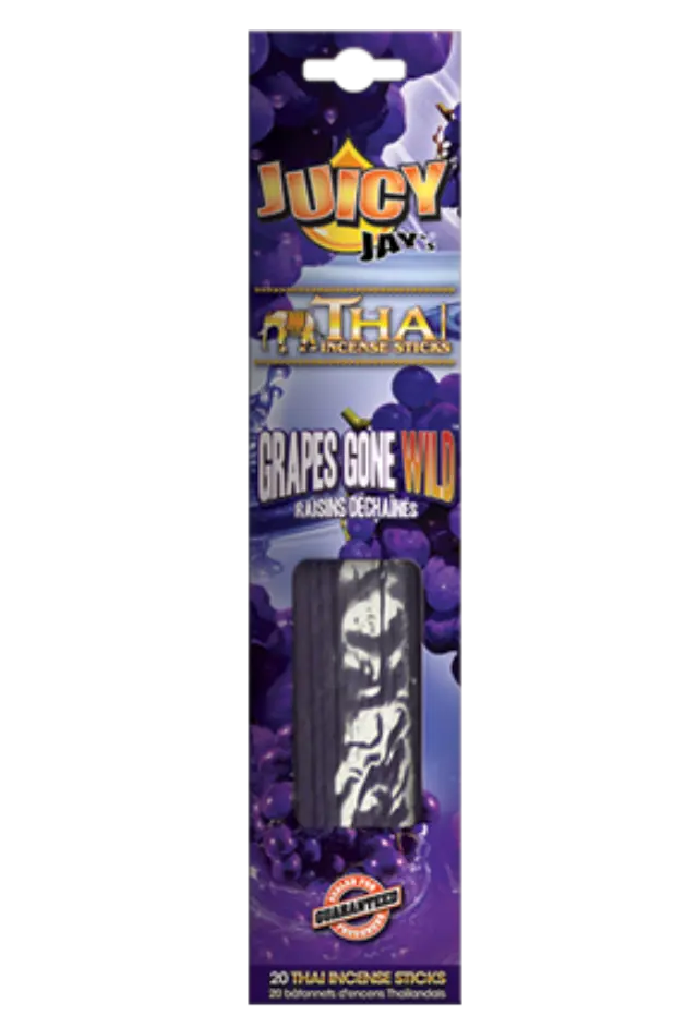 Juicy Jays Thai Incense Sticks Αρωματικά - Grape (Σταφύλι) 20 τεμ.