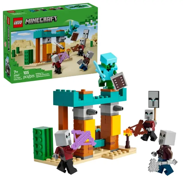 LEGO Minecraft The Illager Desert Patrol για 7+ Ετών 105τμχ