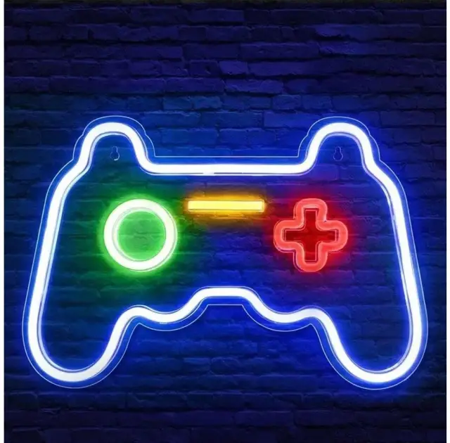 MECHARITE - Controller LED Neon Skilt - Blue - Fan Shop and Merchandise 2