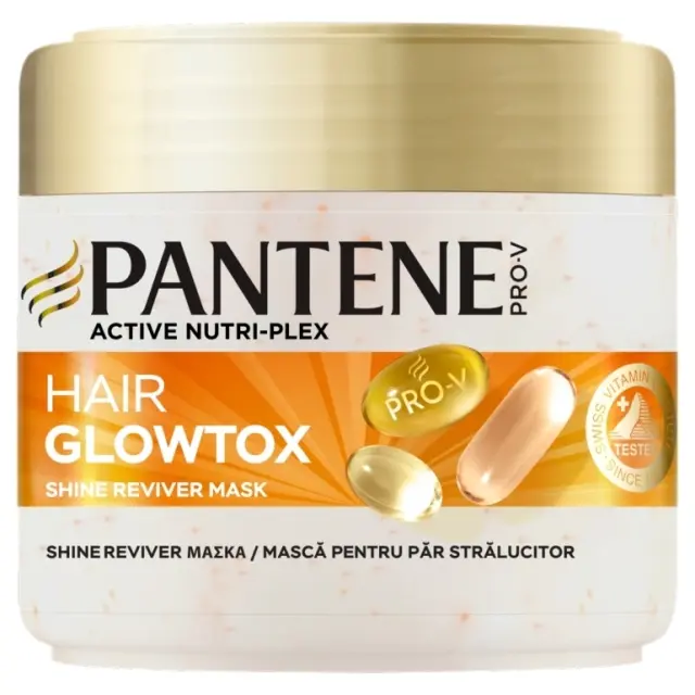Pantene Μάσκα Glowtox Shine Rivier 300ml