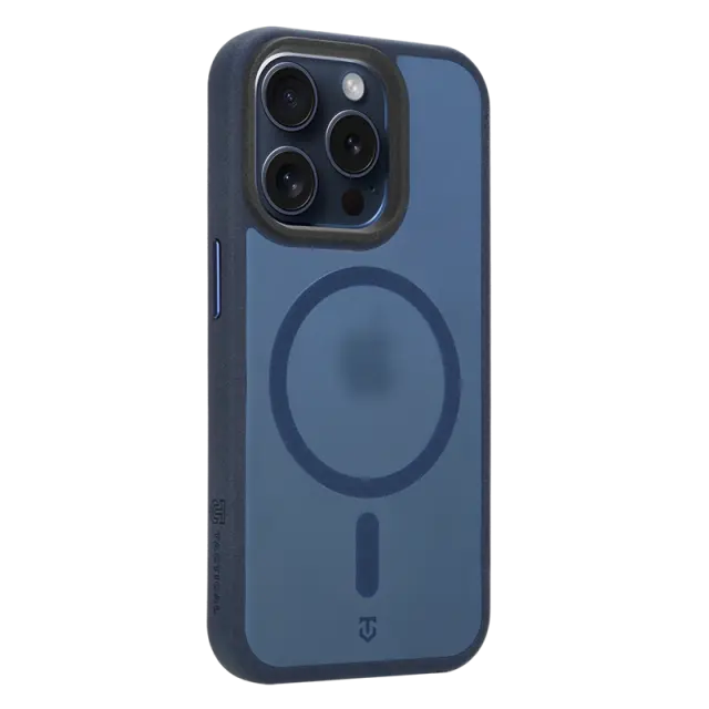 Tactical MagForce Hypersand Cover for Apple iPhone 15 Pro Deep Blue 3