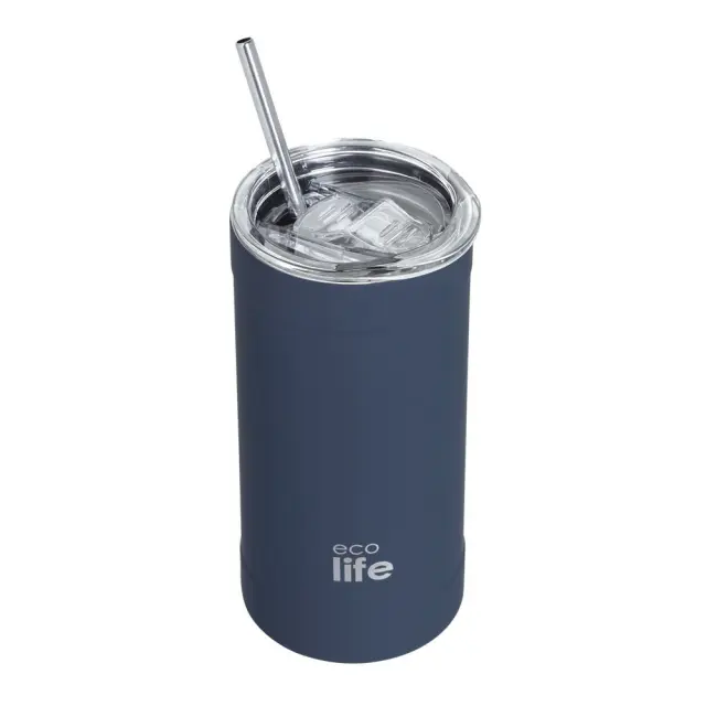 Ecolife®- Coffee Thermos 500ml- Sapphire Blue.