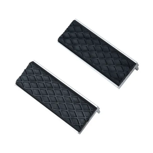 Vice jaws 75 mm magnetic