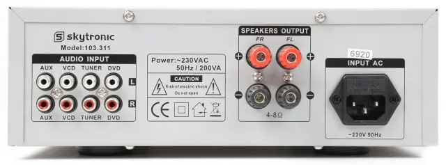 SKYTRONIC AV400 ΕΝΙΣΧΥΤΗΣ καραόκε 3