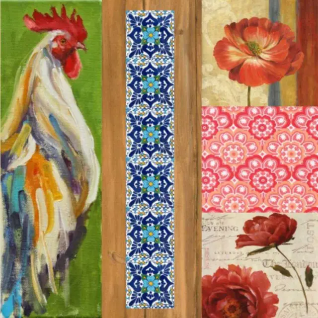 Artebella Αυτοκόλλητο Χαρτί Ντεκουπάζ Mixart Transfer 25x25cm 6002V