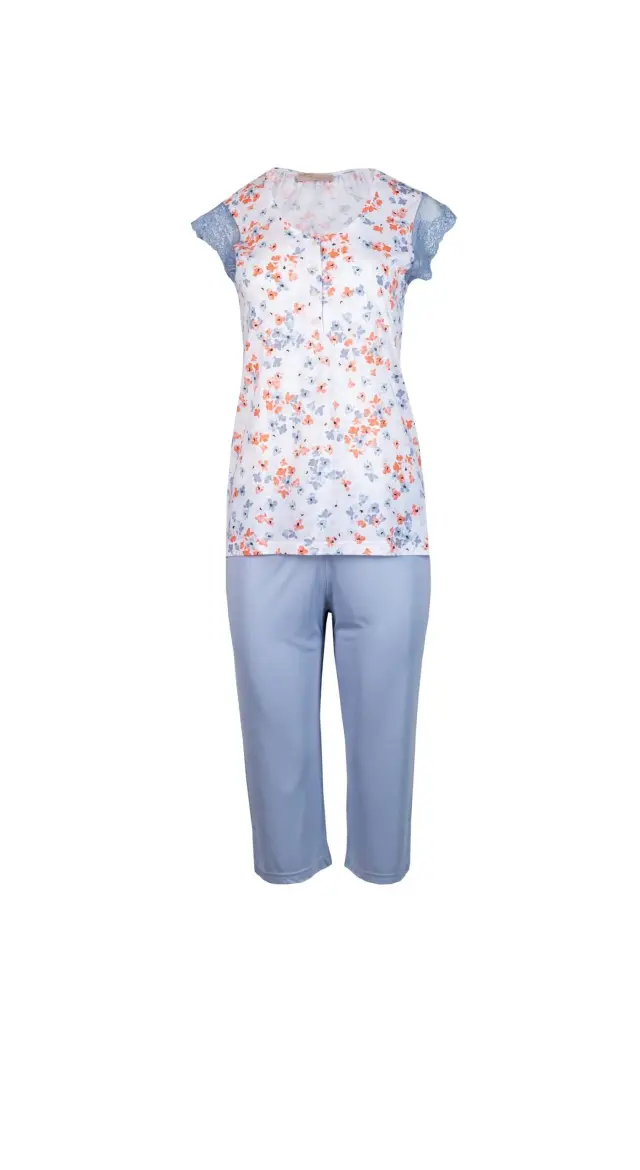 S735 - Type - PIJAMA BLOSSOM CAPRI
