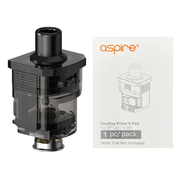 Nautilus Prime X Pod 4ml for BP Coils - Aspire