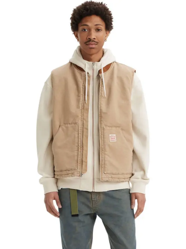 SANSOME VEST NEUTRALS Beige - XL
