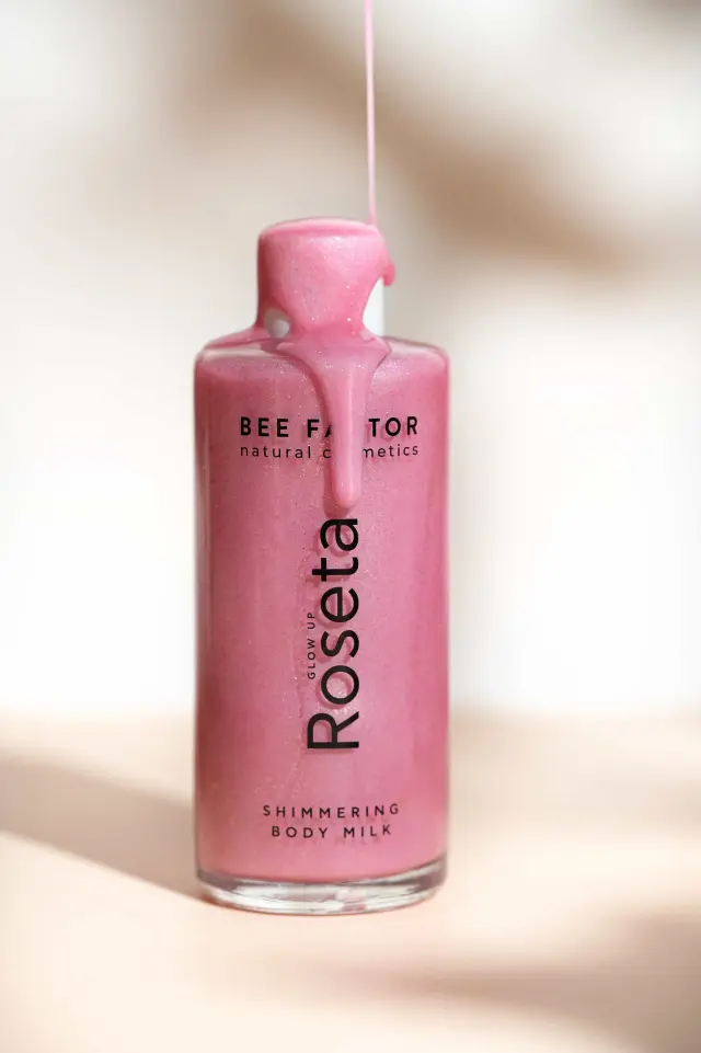 BEE FACTOR GLOW UP ROSETA / SHIMMERING BODY MILK – 100ML 2