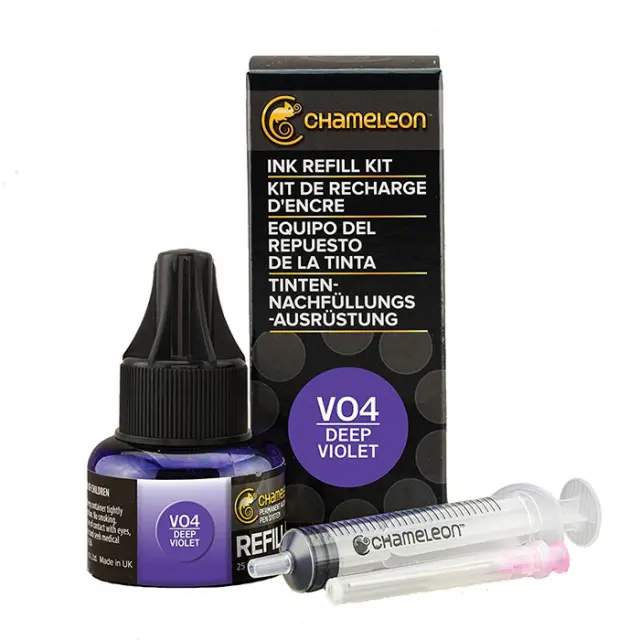 Μελάνι Επαναγεμίσματος Chameleon - VO4 Deep Violet - 25ml