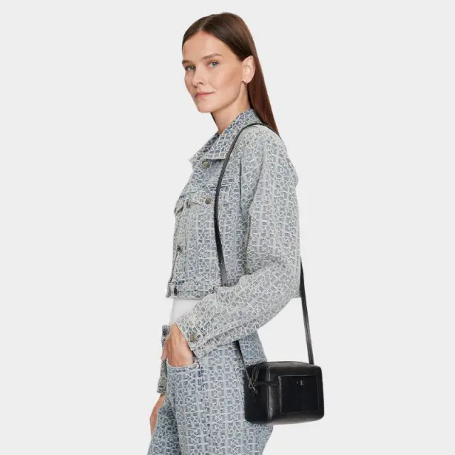 Calvin Klein - Γυναικεία Τσάντα Ώμου Ck Daily Camera Bag Pebble K60K612274-BEH Μαύρο 2