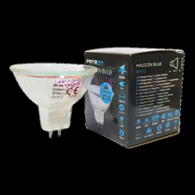 Reflector Lamp 35W GU5.3 MR16 12V 270lm