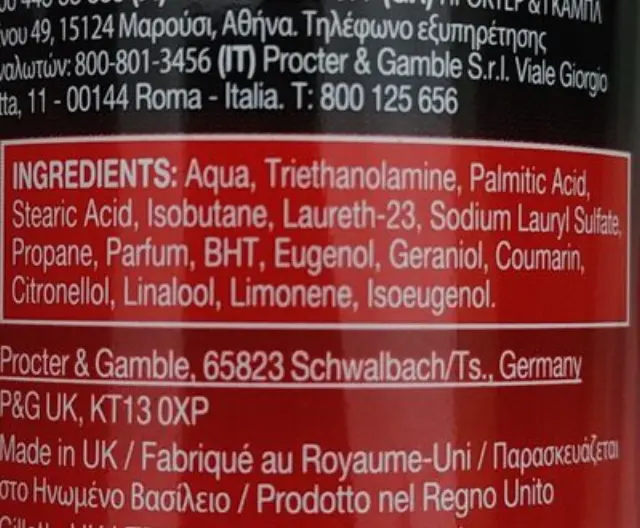 GILLETTE Αφρός Ξυρίσματος Regular 200ml 2