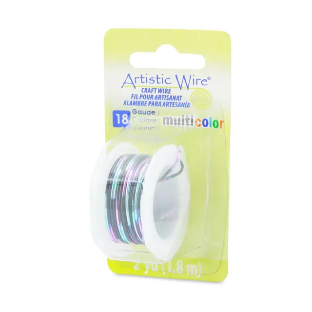 Σύρμα Artistic Wire - Ø1.00mm - Multicolor (Pink/Black/Green) - 1.8m