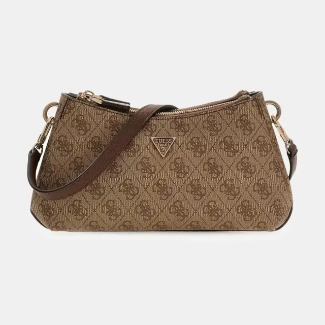 Guess - Γυναικεία Τσάντα Noelle II Mini HWBG9672730-LGW Καφέ