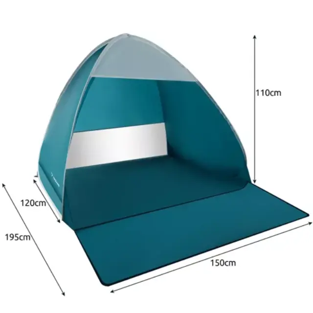 Trizand Σκηνή παραλίας pop Up 2 ατόμων 200x150x110cm 2