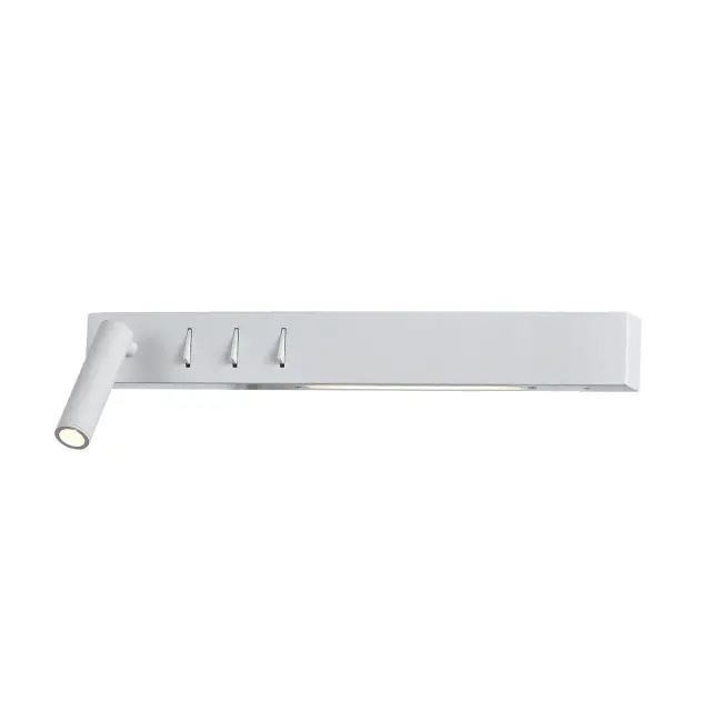 Olo 04231/W/W/40/L Φωτιστικό τοίχου led λευκό αριστερό Άσπρο