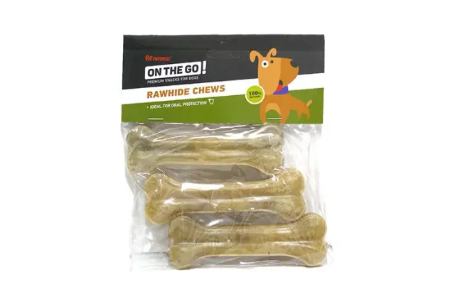 On The Go Φυσικό Πεπιεσμένο Κόκαλο 5cm 55-60gr 3τμχ