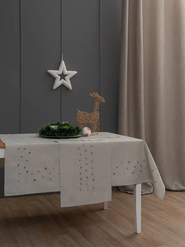 Σουπλά Σετ 2 Τμχ 35x45 Christmas Collection Cd02 Grey Palamaiki