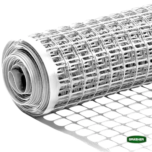 Grasher Πλέγμα μπαλκονιού πλαστικό 225 gr/m (Ρολό) 1,2x50m Λευκό / 101956