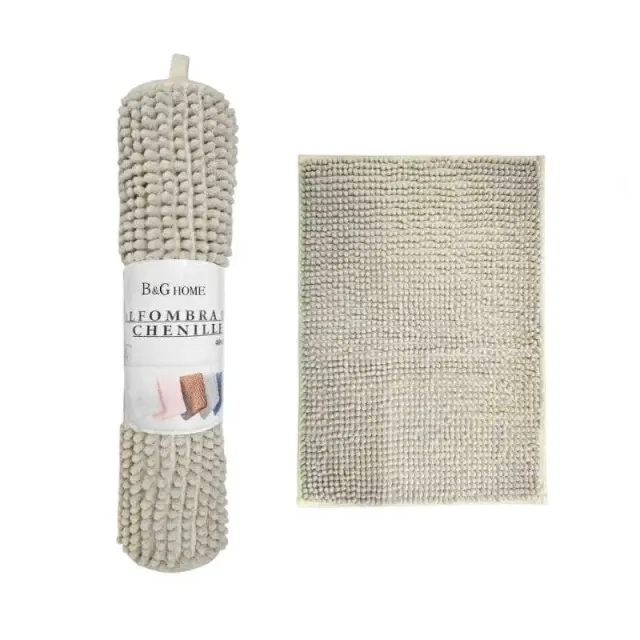 Πατάκι μπάνιου - M0832 - 40x60cm - Beige - 20859