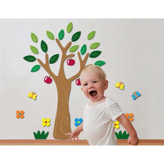 Αυτοκόλλητα Αφρώδη Ango Apple Tree Large 18001 2