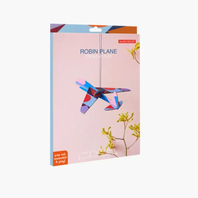 studio ROOF 3D Κατασκευή: Αεροπλανάκι Robin Plane 3