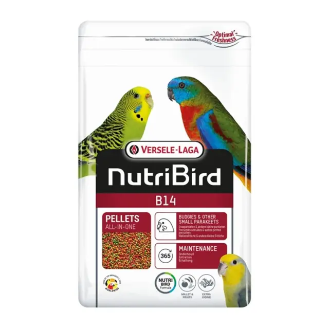 Versele Laga NutriBird B14 Τροφή σε Pellet για Παπαγαλάκια 800gr