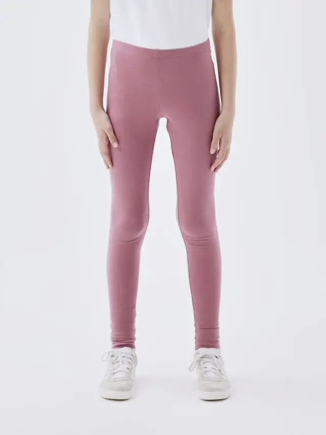 Name It Κολάν κοριτσίστικο πλεκτό Ροζ NKFVIVIAN LEGGING NOOS - 13180124 2