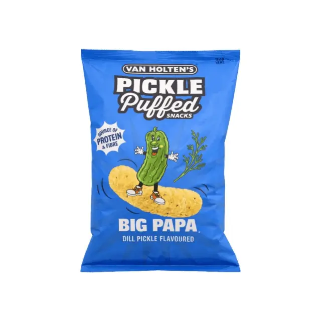 Van Holten's Pickle Puffed Snacks Big Papa 50gr
