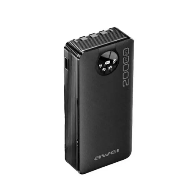 Awei P134K Power Bank 20000mAh με Θύρα USB-A και Θύρα USB-C Μαύρο 3