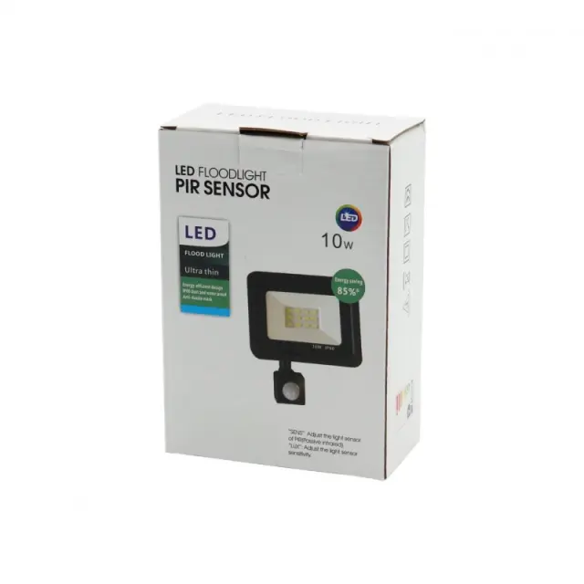 LED ΠΡΟΒΟΛΕΑΣ 10W ΜΕ PIR SENSOR LED-01139